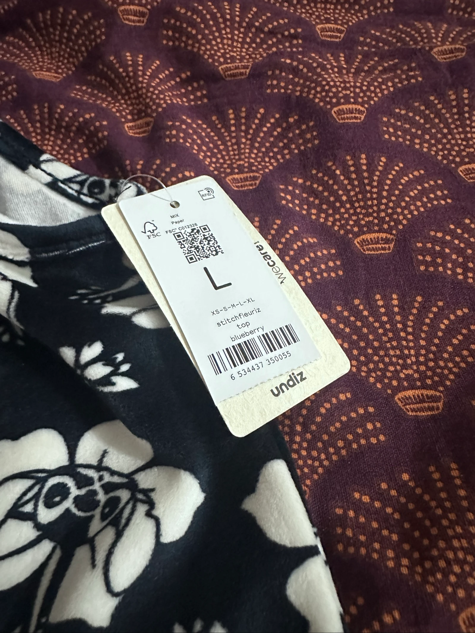 Pijama Undiz Stitch verano talla L nuevo – photo 3